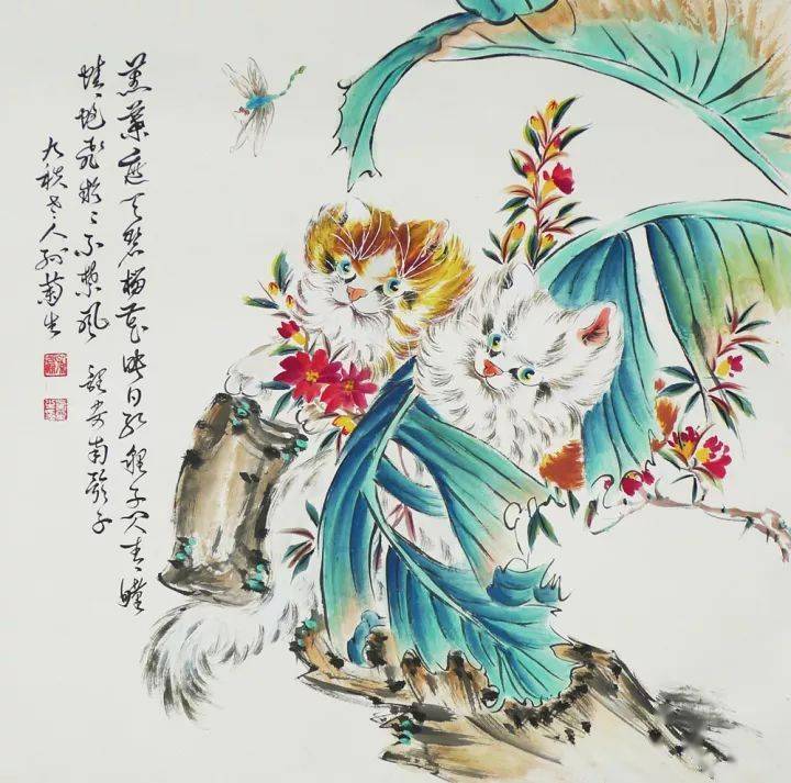 猫的世界| 著名画家孙菊生,传神力作!_北京 猫的世界| 著名画家孙菊生,传神力作!_北京