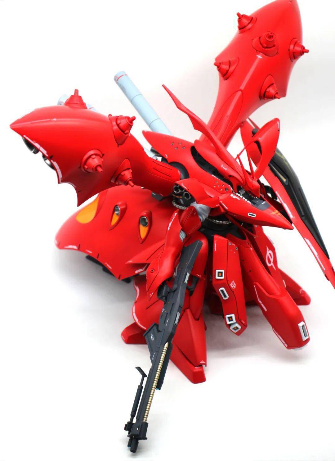 尽力呈现原套件细节hguc夜莺精细涂装