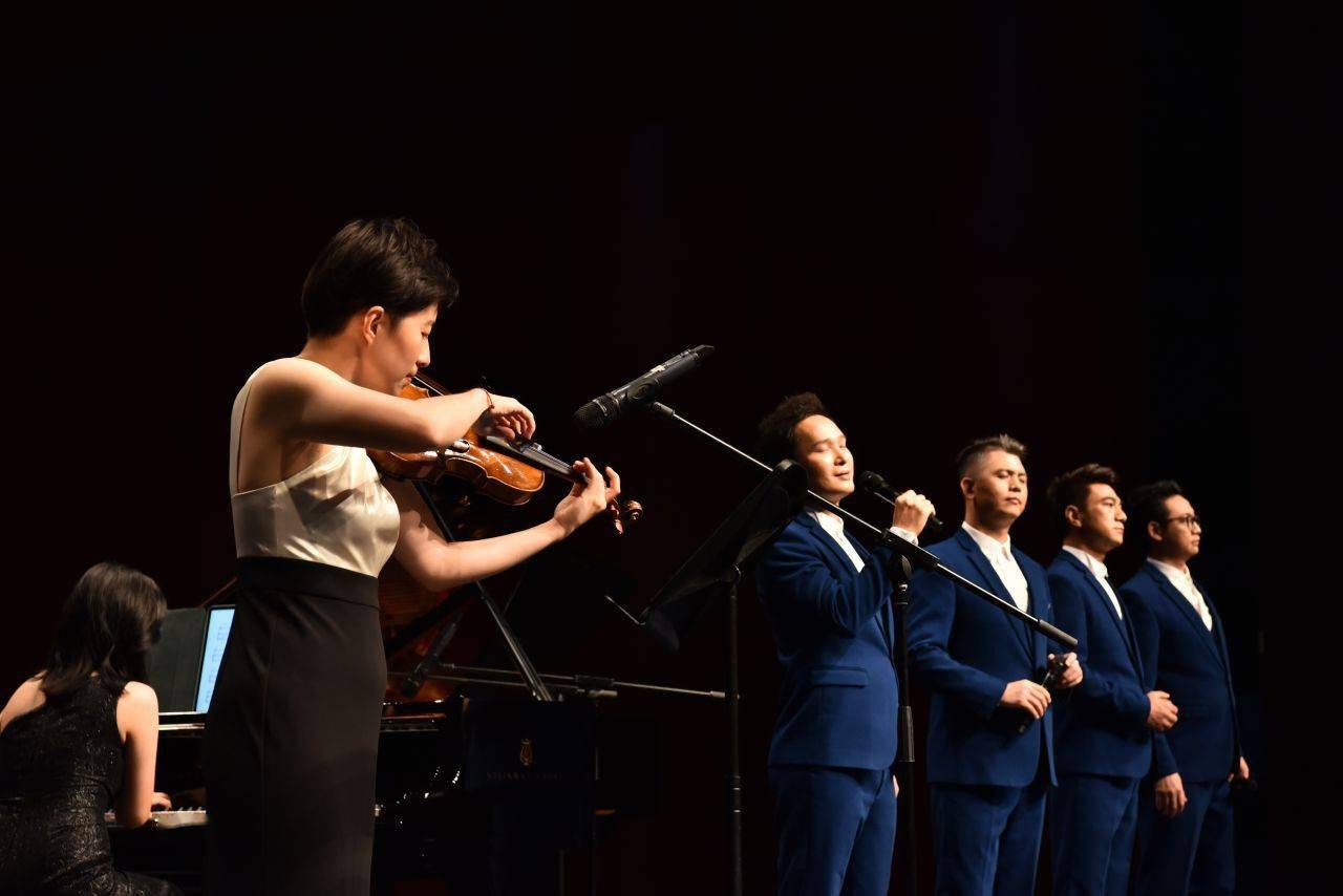 "弦外遇知音",陈家怡与"太阳之子"组合浪漫演绎音乐对话
