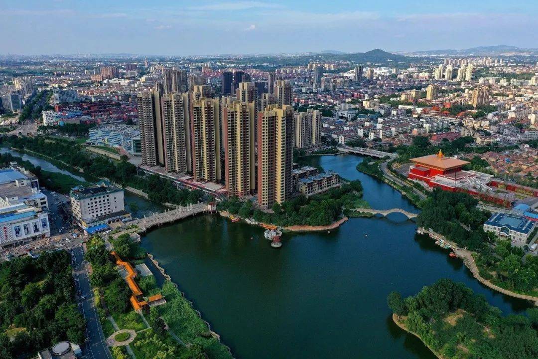 空中看淄川,原来你是这么美!