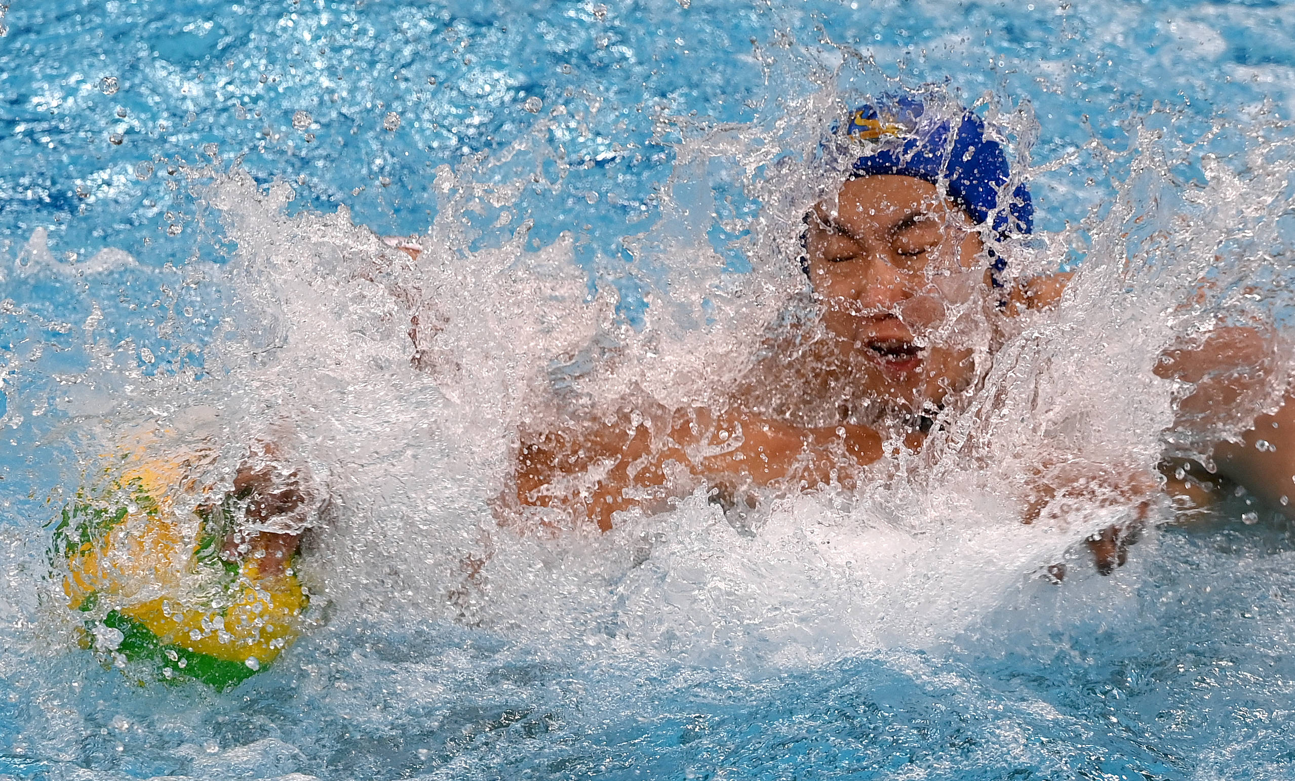 水球——广东队获得男子水球金牌