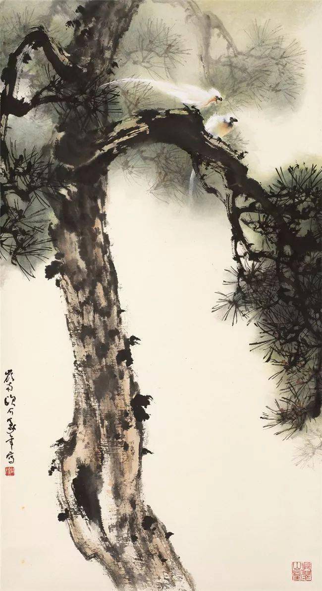 当今台湾画坛第一人欧豪年100幅作品欣赏