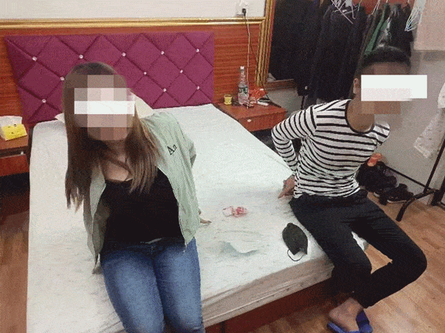 阳江新华南路扫黄抓了好多个