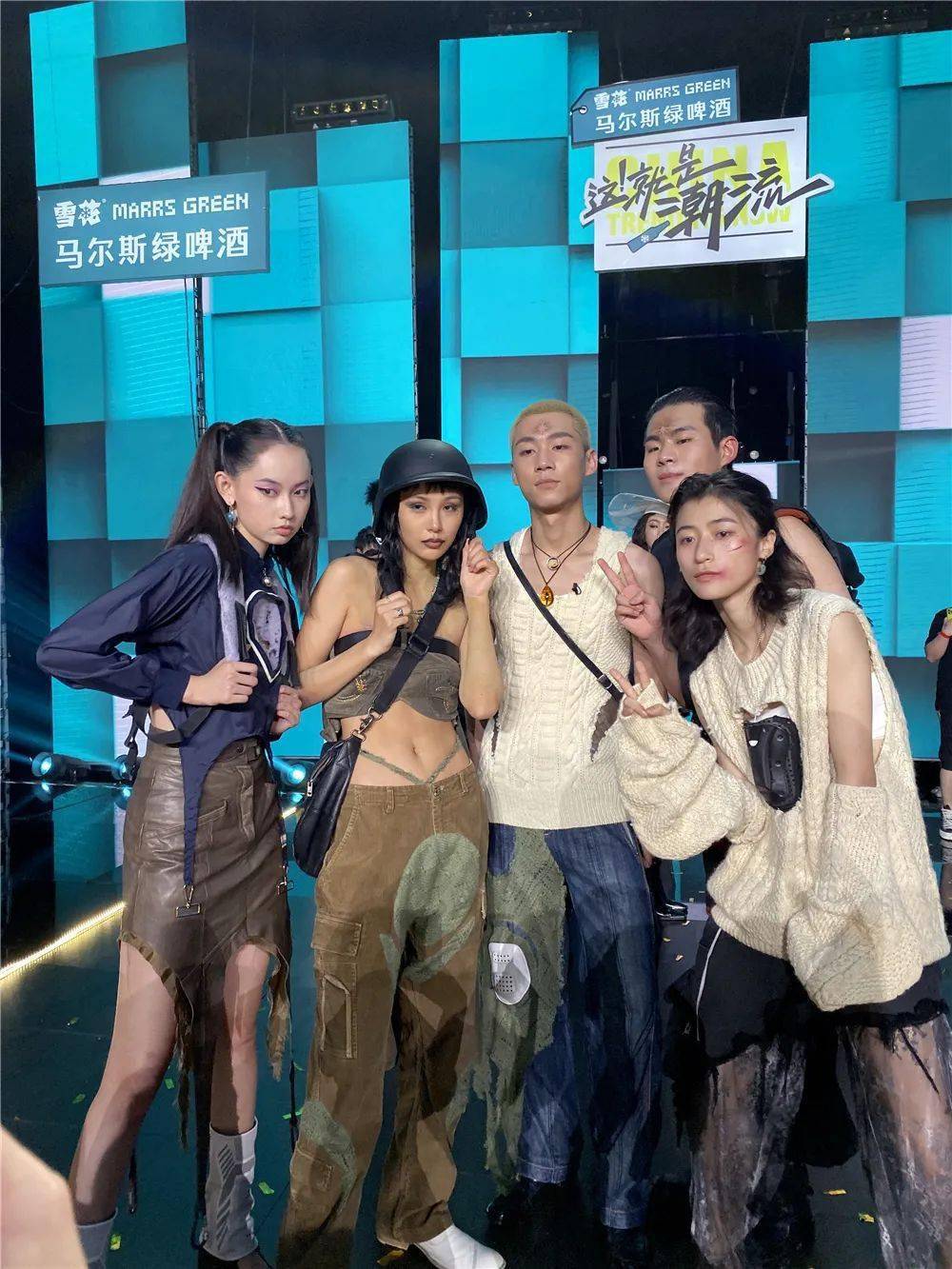 这就是模特小姐姐的综艺初体验