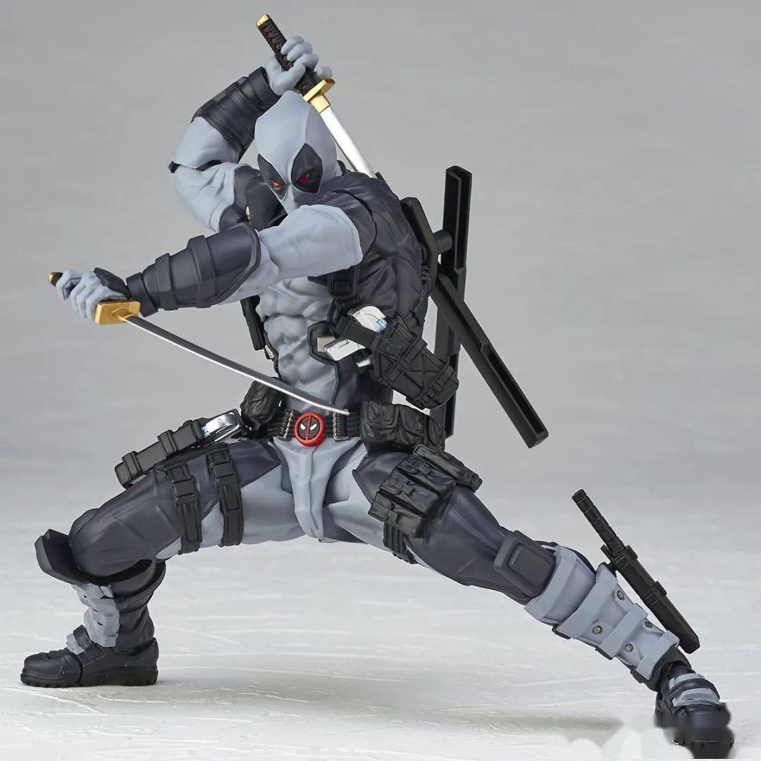 美系海洋堂新品惊异山口式死侍ver20x特攻队配色版