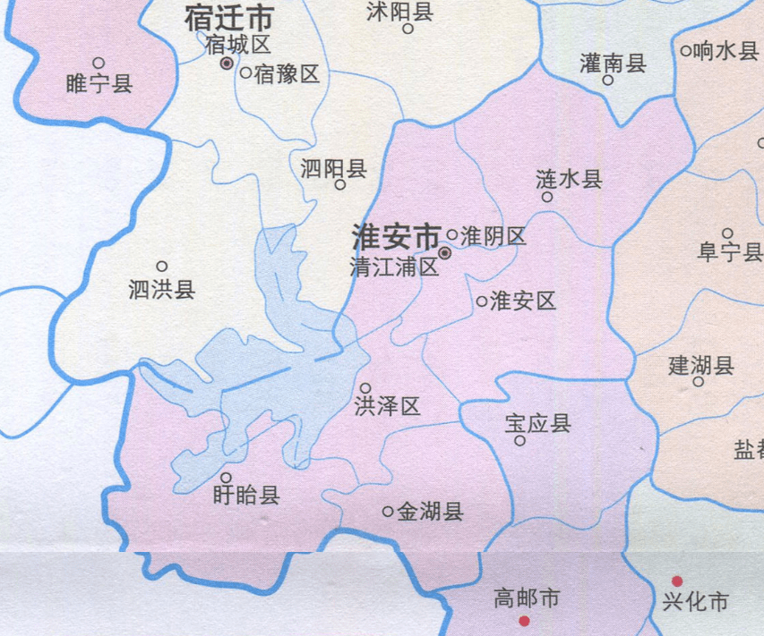 楚州区地图全图高清版图片