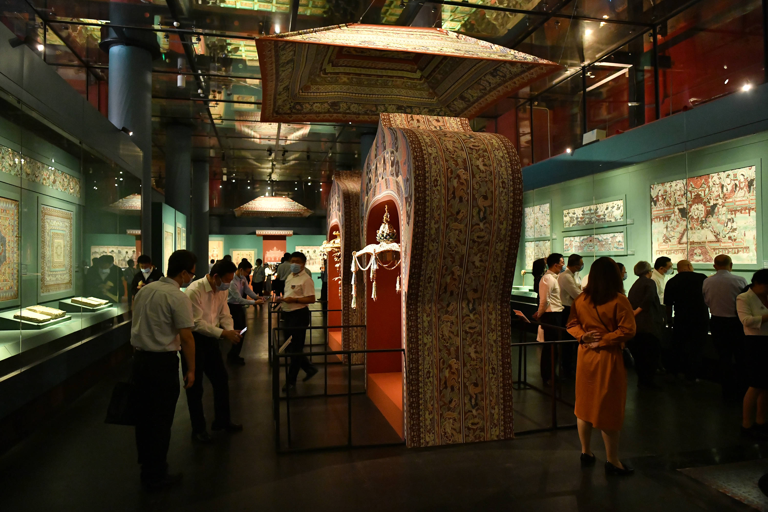 "敦行故远:故宫敦煌特展"在故宫博物院开幕