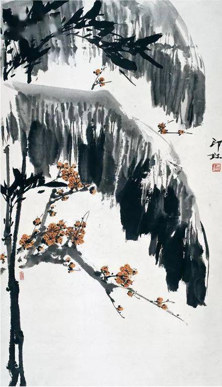 萧朗国画小写意花鸟作品欣赏