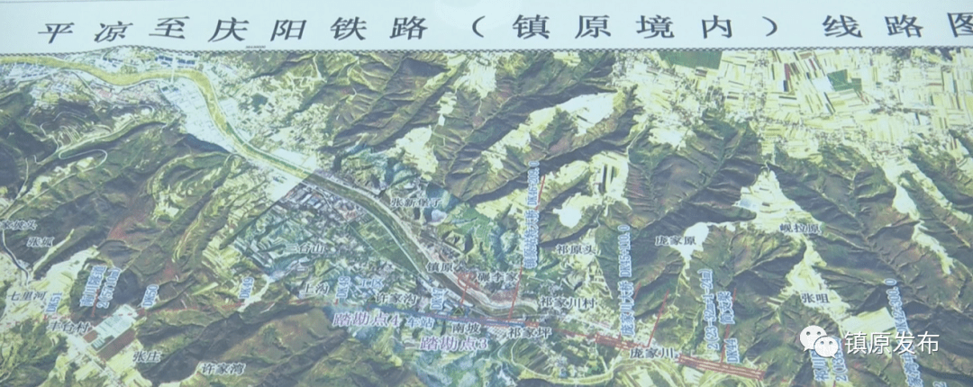 鎮原羅睿現場調研平慶陽鐵路項目鎮原段