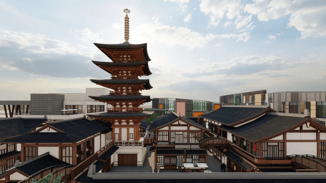 仿古唐风!5层36米!
