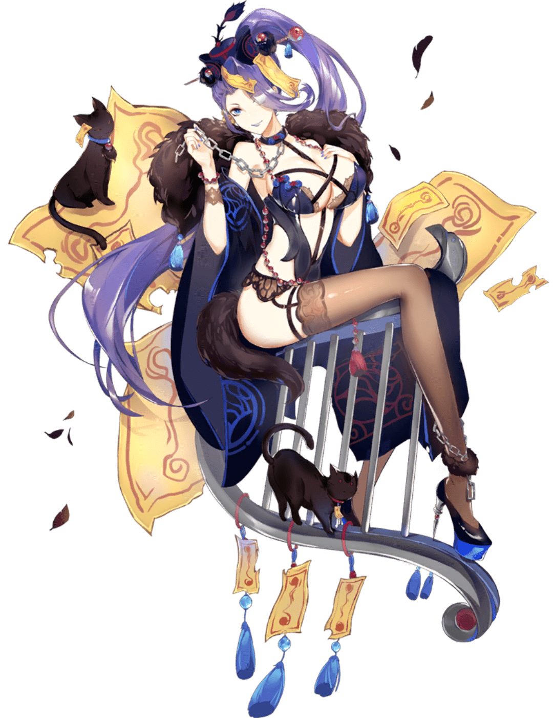 立绘素材高品质最终王冠x新世界游戏原画全身立绘美汁汁