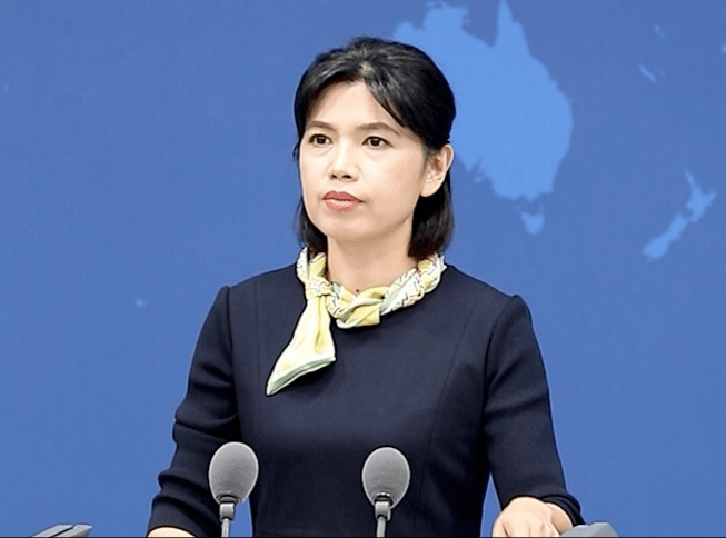 2021年9月18日,国台办发言人朱凤莲答记者问.