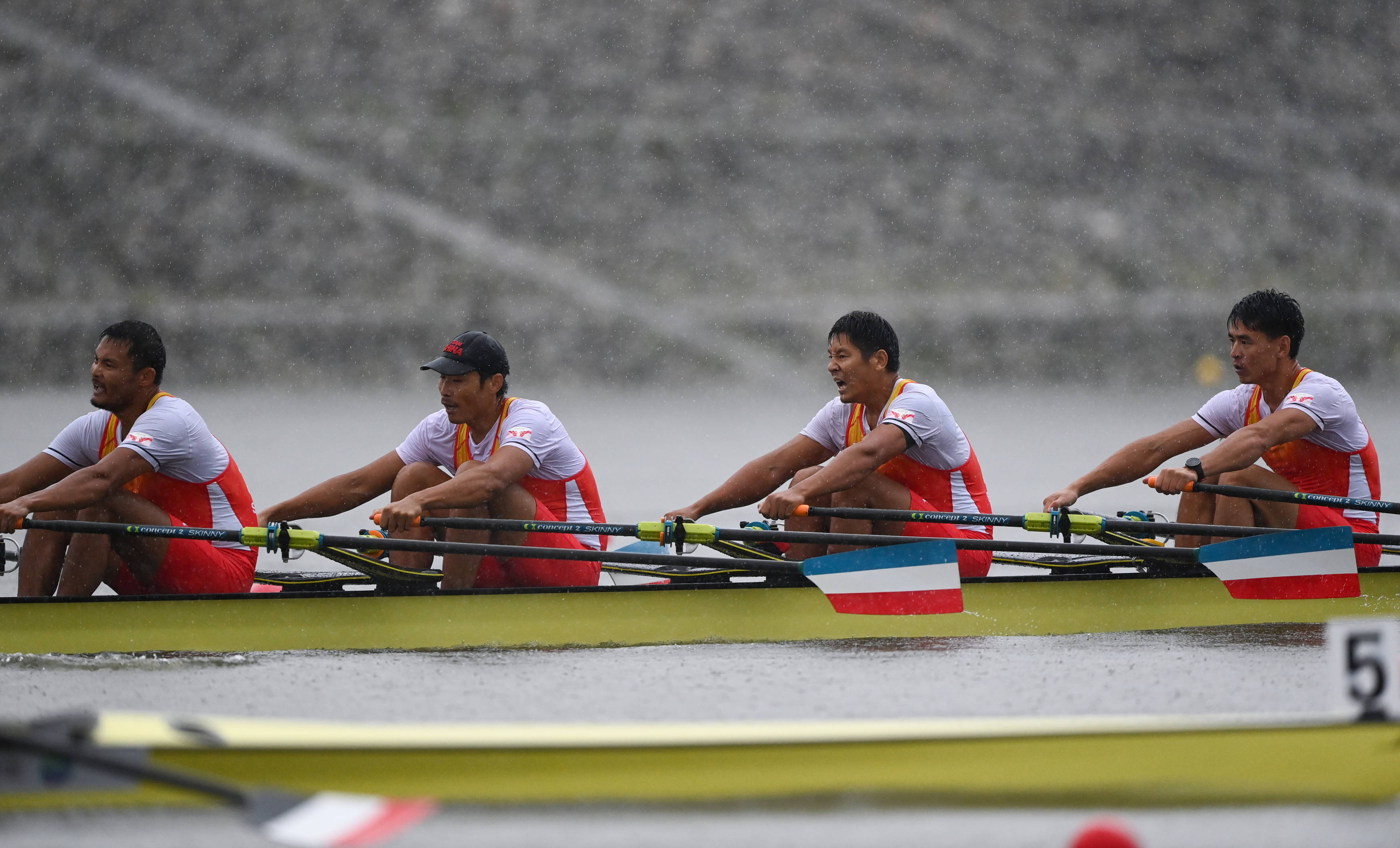 (全运会)赛艇———男子四人双桨决赛赛况