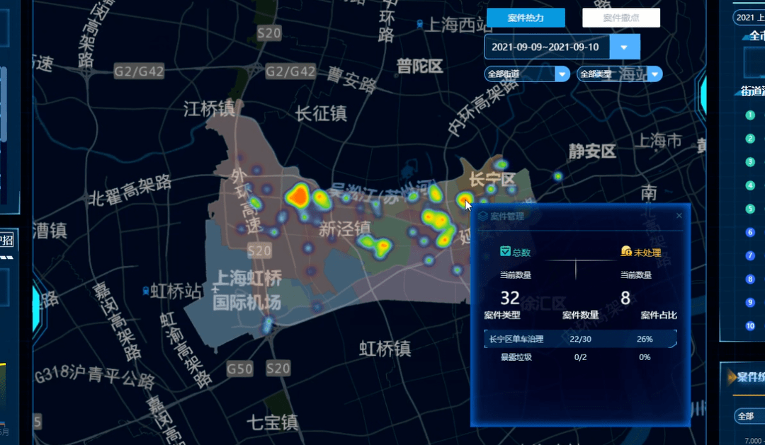 長寧區市容環境綜合管理信息系統正式發佈