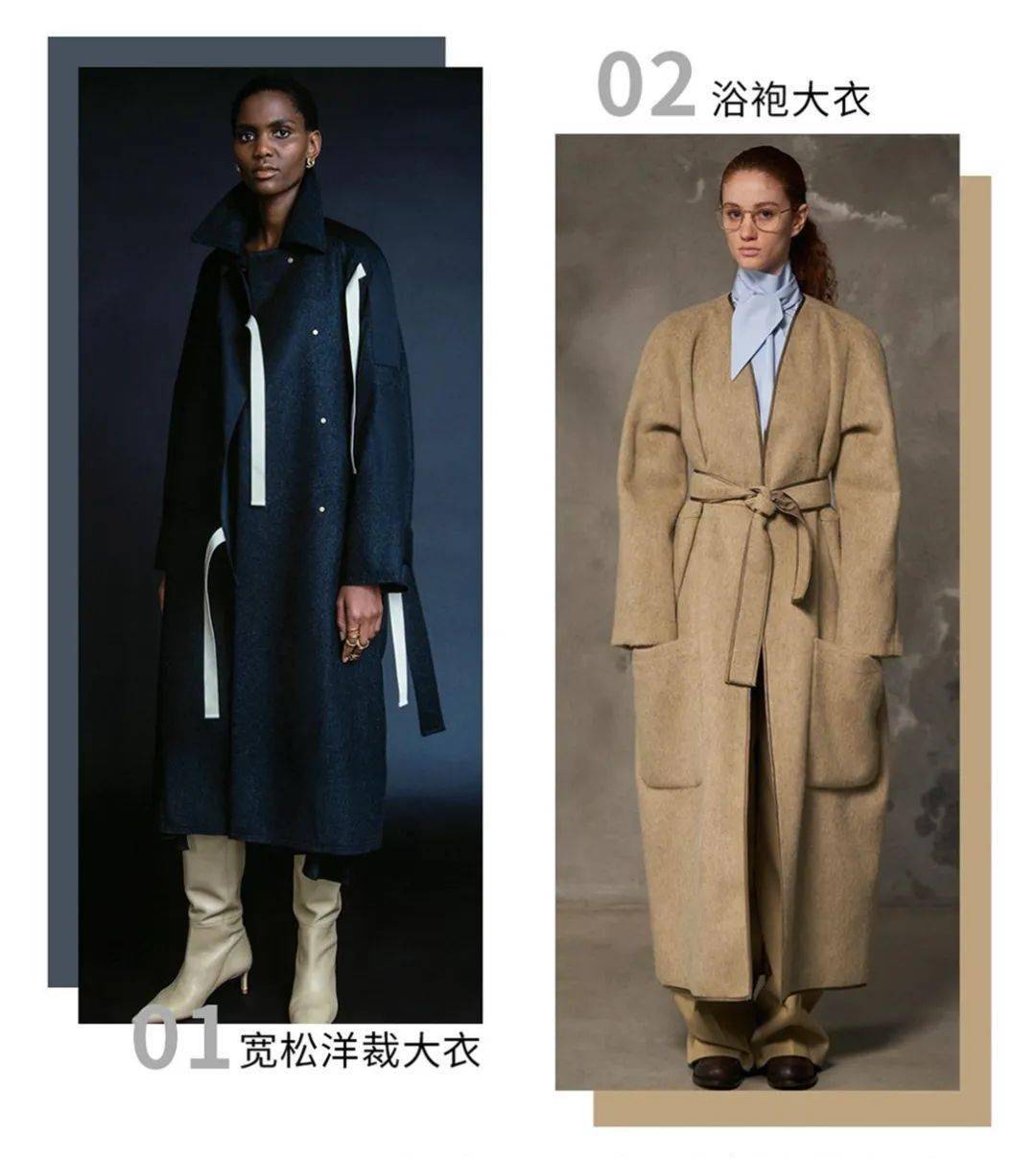 关键|22秋冬大衣设计关键趋势 ！（细节/图案/面料/廓形趋势合集）