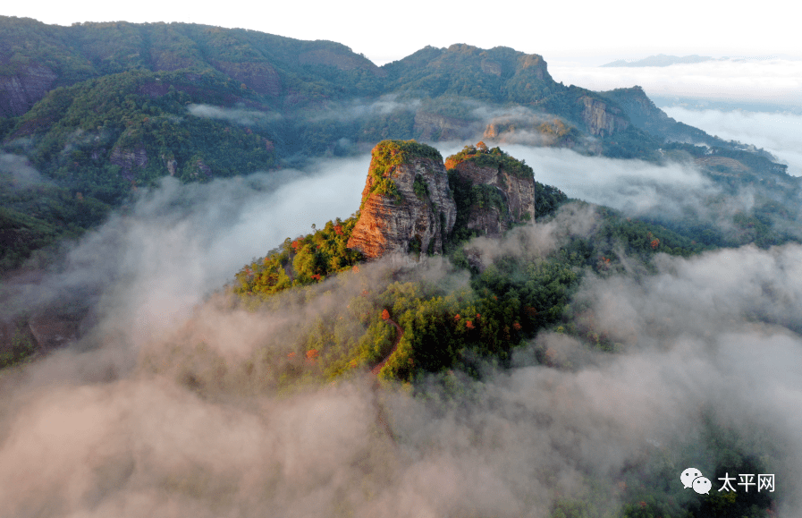 发现最美的太平狮山._黄鹏