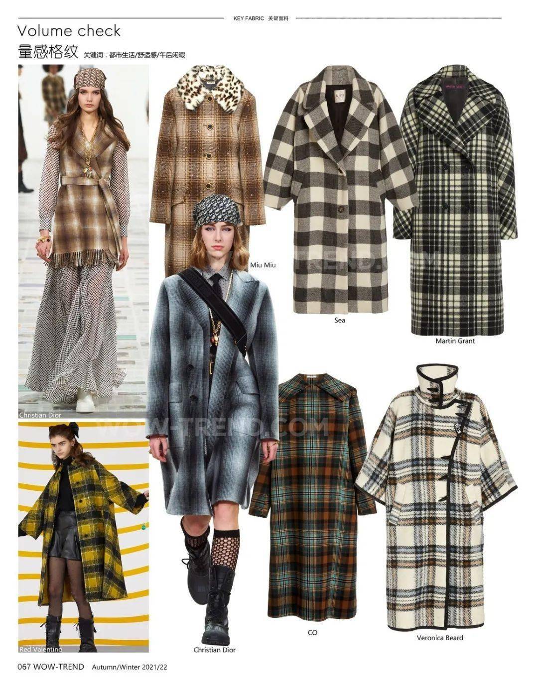 关键|22秋冬大衣设计关键趋势 ！（细节/图案/面料/廓形趋势合集）