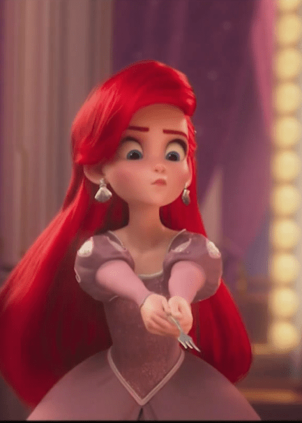 迪士尼电影红头发公主图片