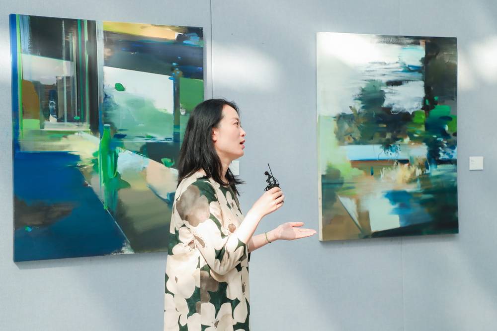 导赏|让艺术不再晦涩难懂，上海宝山民博馆开展艺术家现场导赏活动