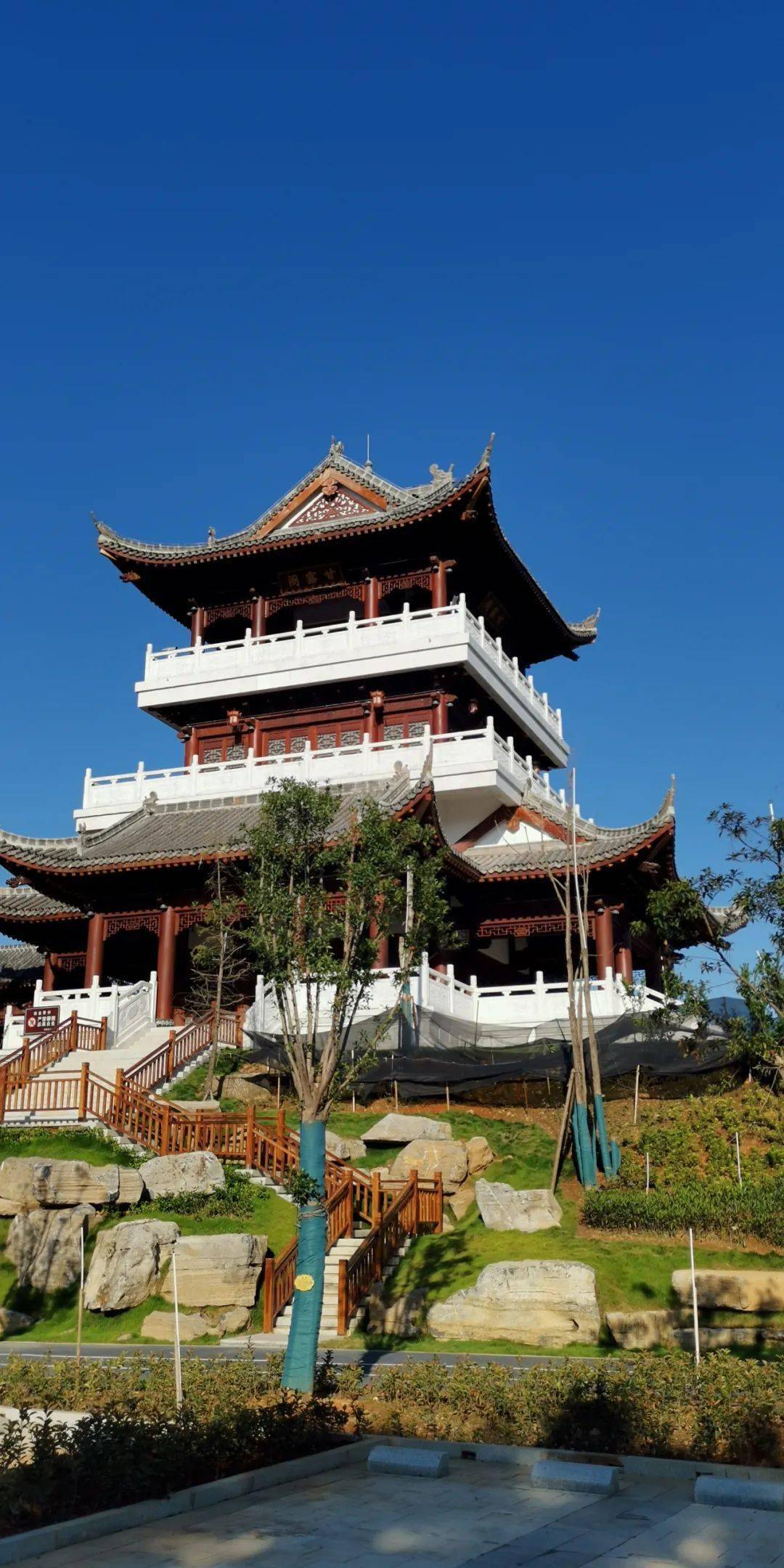 常德新地标甘露寺公园开园了太美了