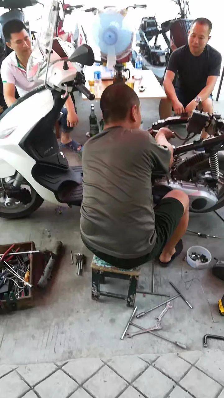 海沧摩托车修理厂图片