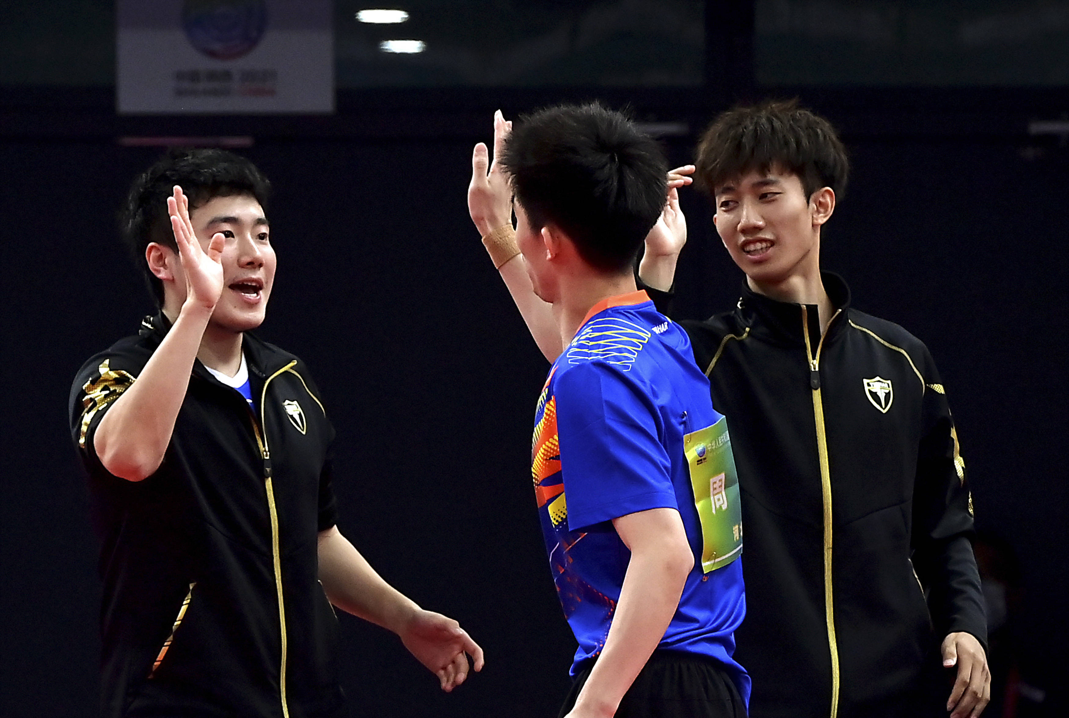 乒乓球——男团:河北队获得铜牌