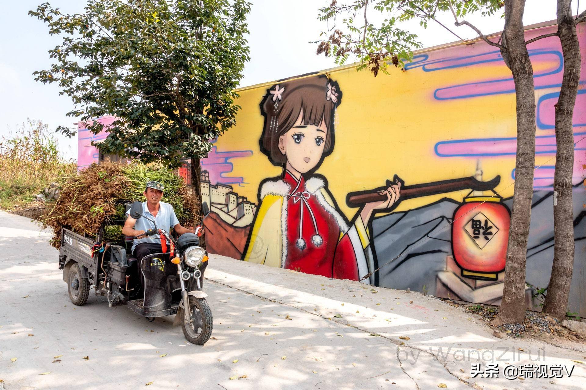 今年的5月10日,华春莹在外网上发了一条推文,配了四张尚勤杰和作品的