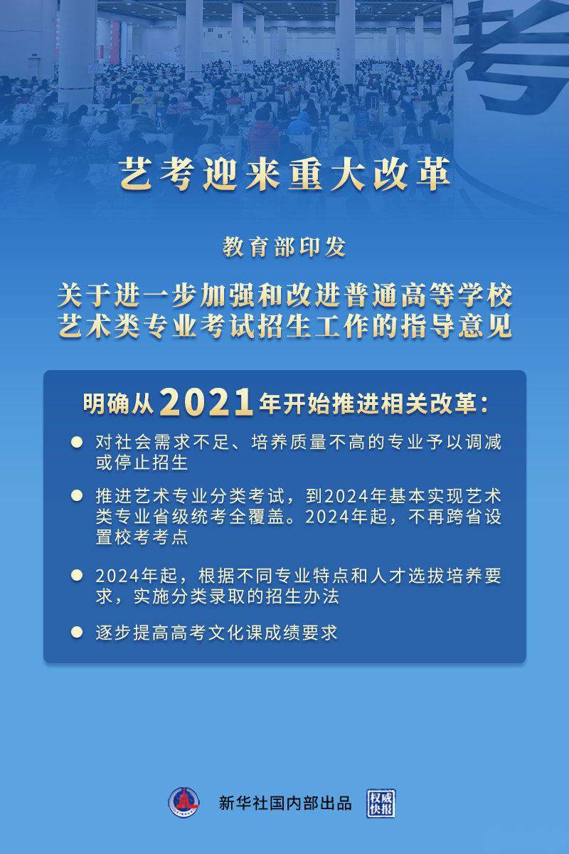 教育部|从今年开始，艺考迎来重大改革