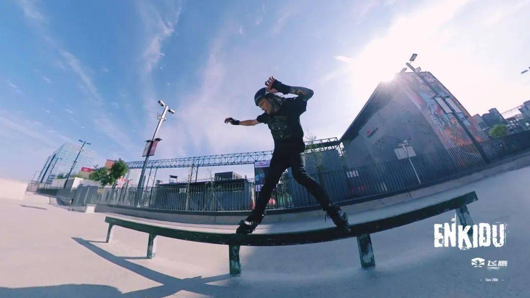 飞鹰美图丨一个会极限会fsk会摄影的轮滑人