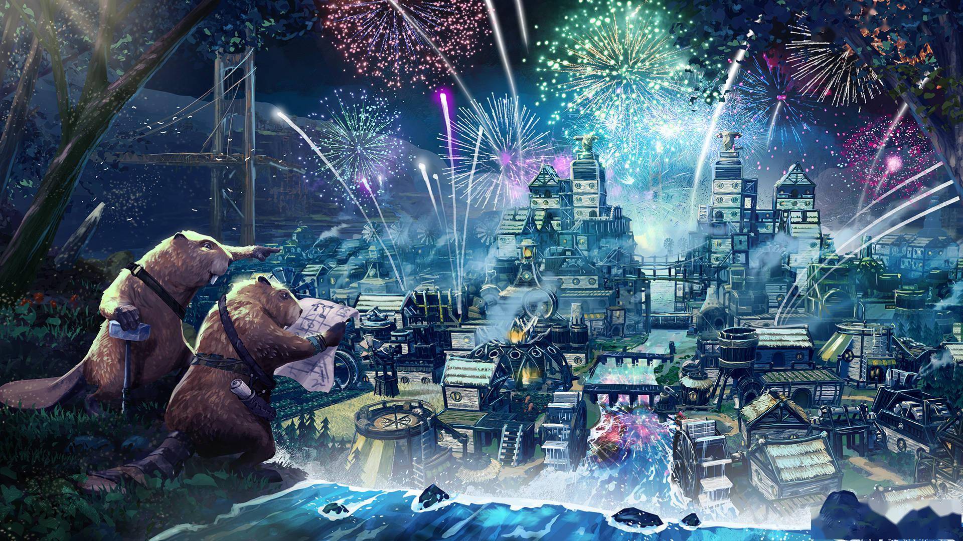 开发商mechanistry宣布模拟建造游戏《timberborn》发售