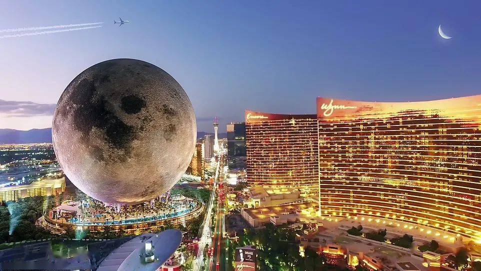 把巨型"月球"搬到las vegas,建一座超豪华五星度假村,花500刀还能"