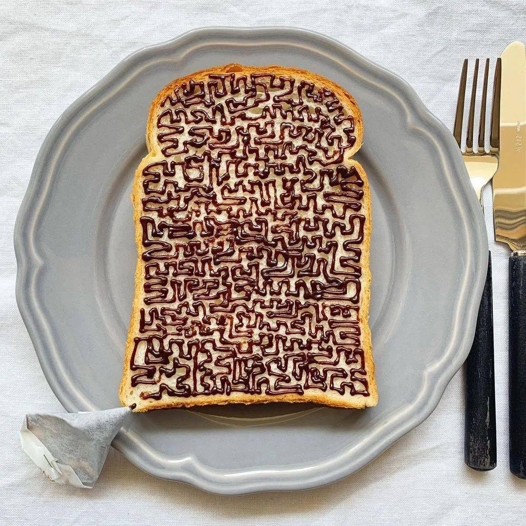 元气满满的一天从搞怪有趣的创意吐司面包开始