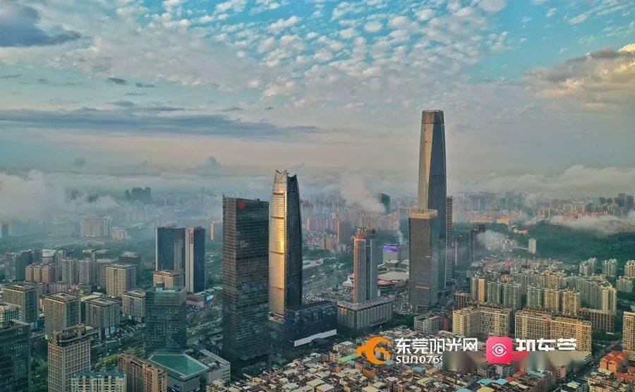 震撼东莞新晋第一高楼正式启用