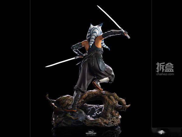 玩具IRON STUDIOS 曼达洛人2 AHSOKA TANO阿索卡塔诺 1/10雕像