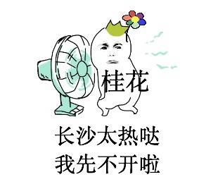 最熱九月桂花延遲開網友長沙太熱她不想開