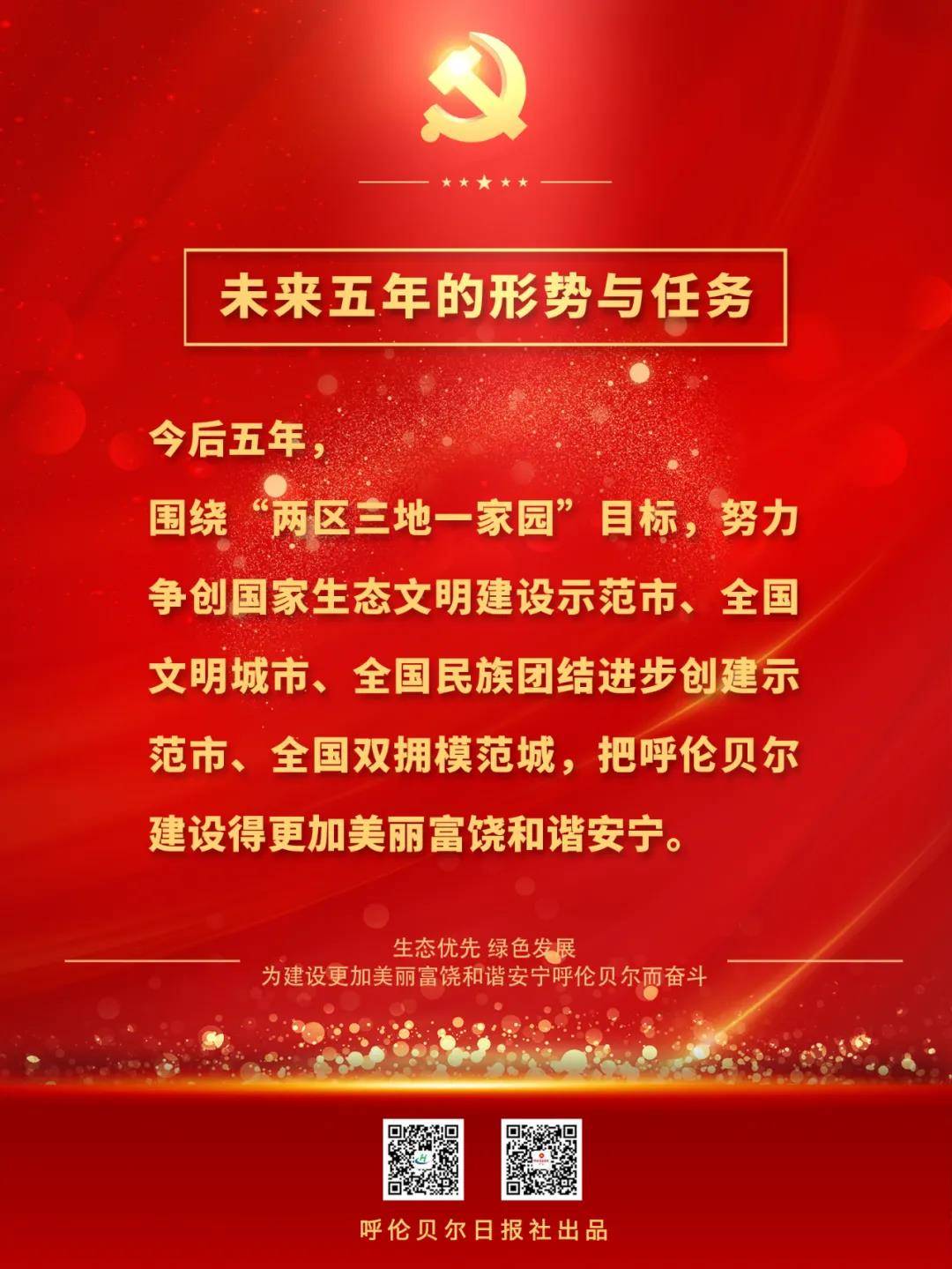 韩丹 海报｜未来五年，呼伦贝尔发展蓝图