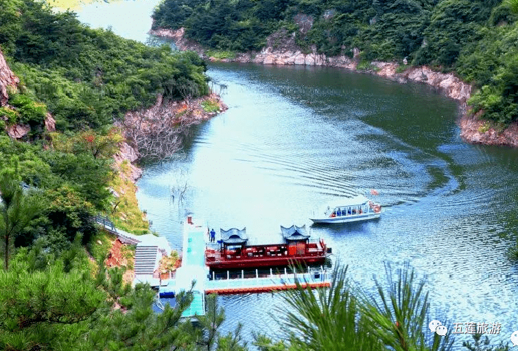 九仙山龙潭湖图片