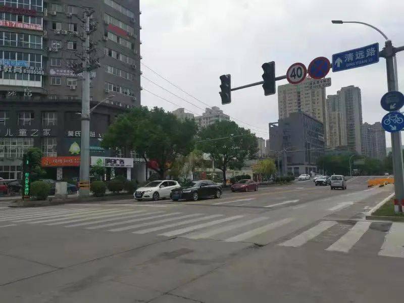乐清市区这3大路口有大变化_清远路