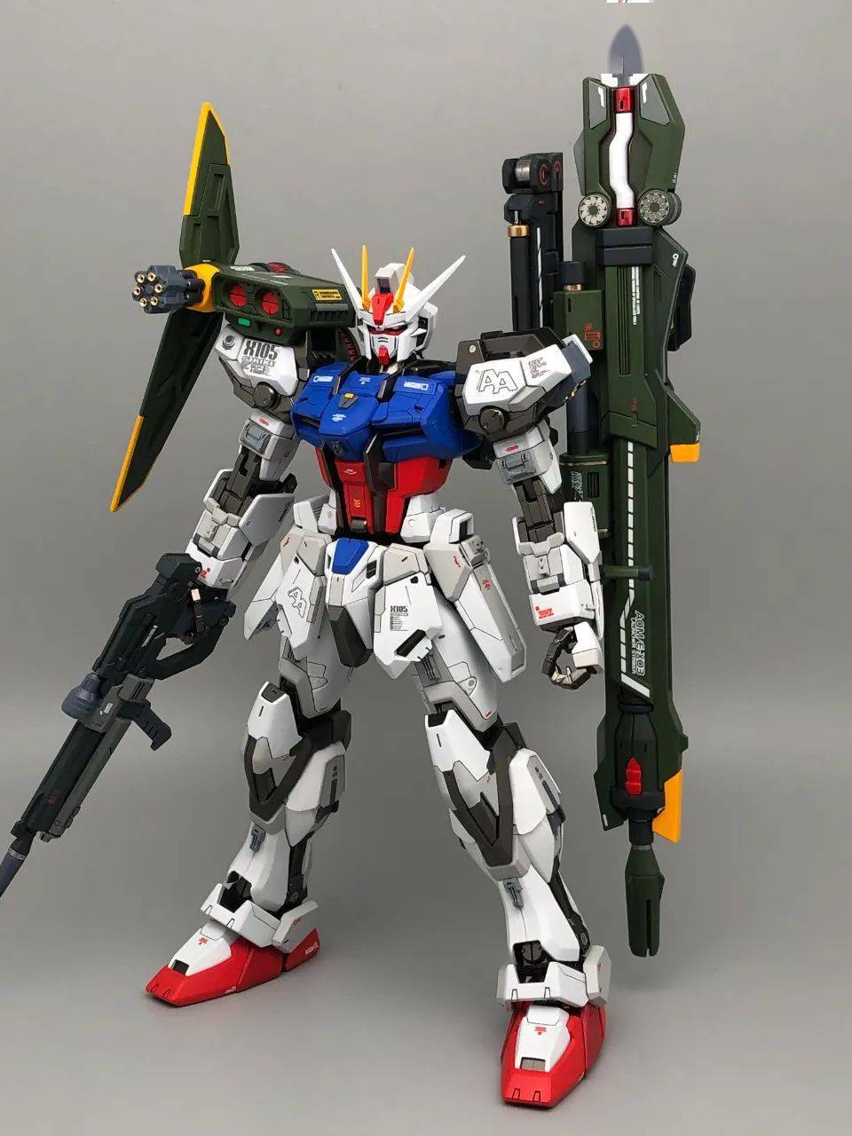 增加细节mg完美强袭干净涂装