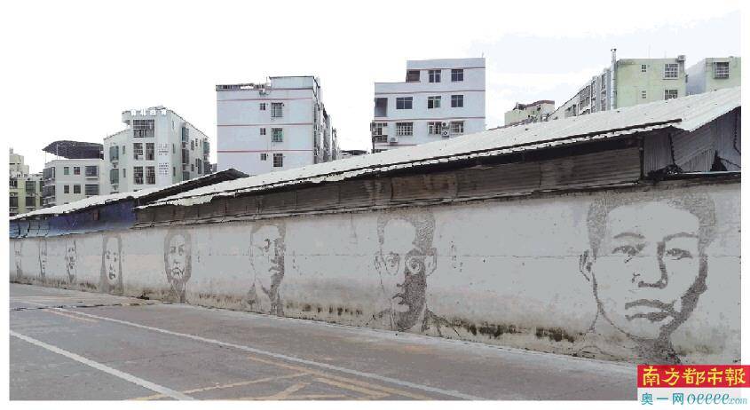 刘锡龙一把电钻百米墙 绘出“觉醒年代”