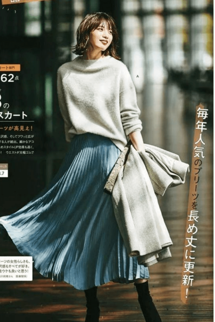 -End- 毛衣+裙子，最气质打开方式，时髦炸了！