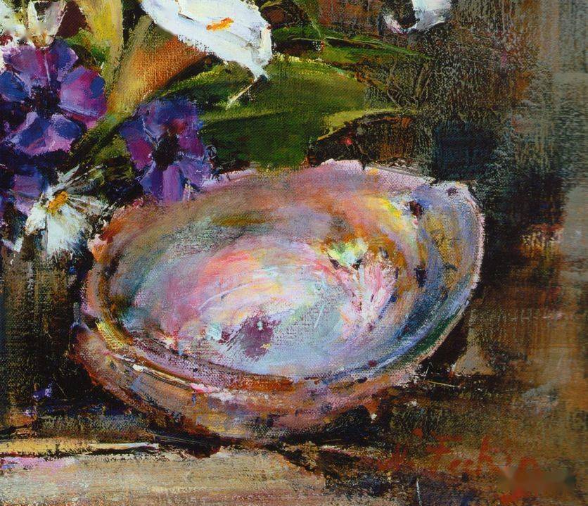 【写生啦】奔放自如——费欣风景与静物作品