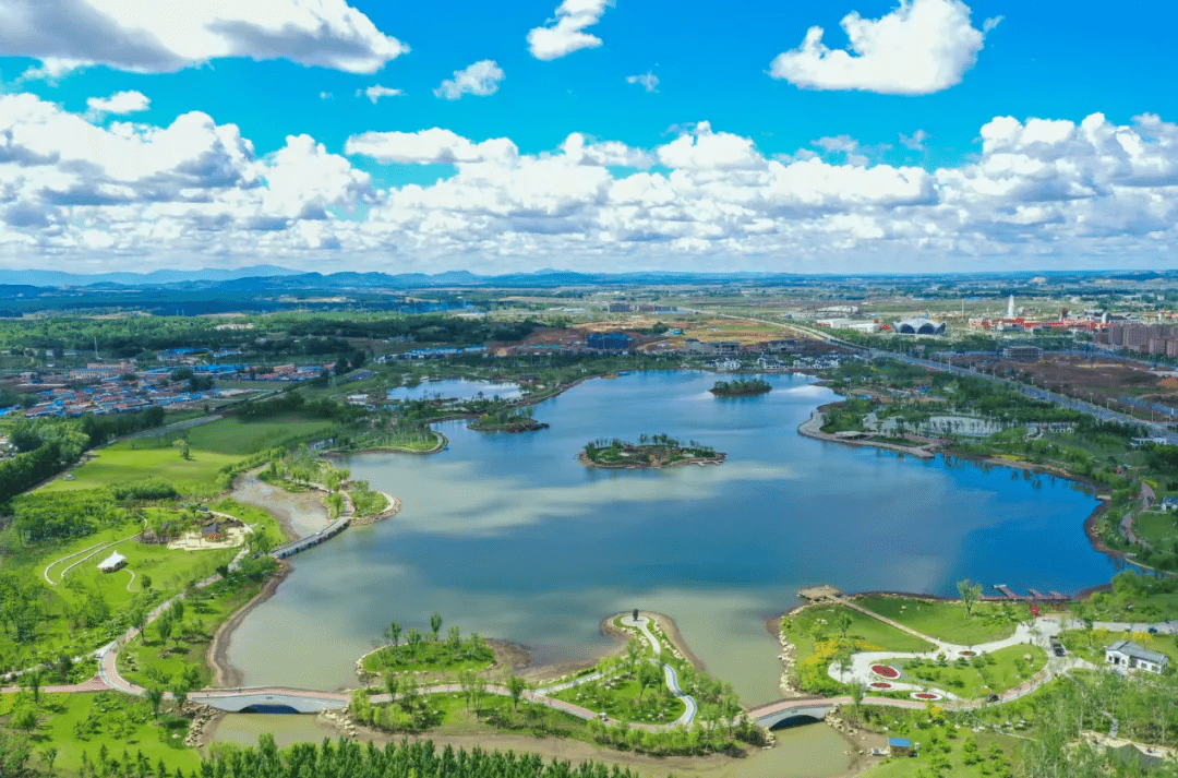 梅河口海龙湖公园图片