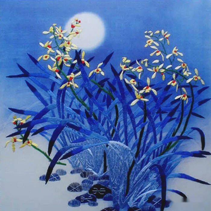 这是一组苏绣作品,简直太美啦