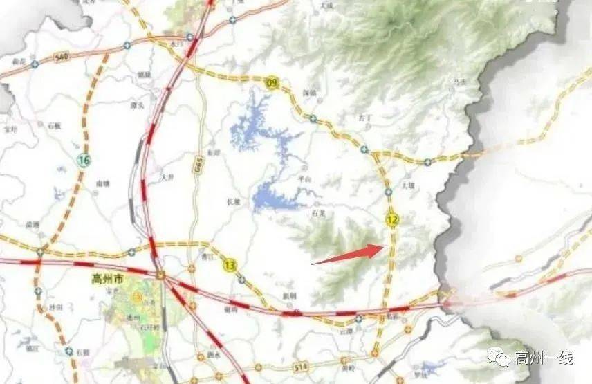 高州207国道改线规划图片