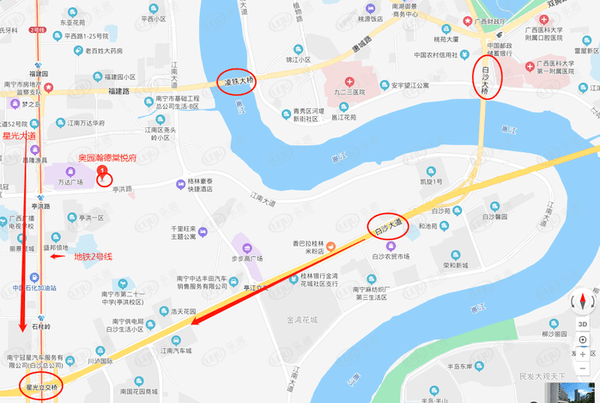 聚集了大型商业综合体江南万达,网红打卡点百益上河城,华联超市,十余