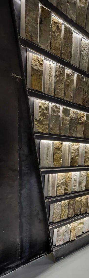 石材展厅案例 | 英良石材档案馆餐厅