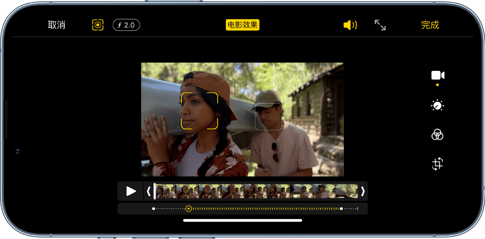 教你用iphone13在電影效果模式下拍攝視頻