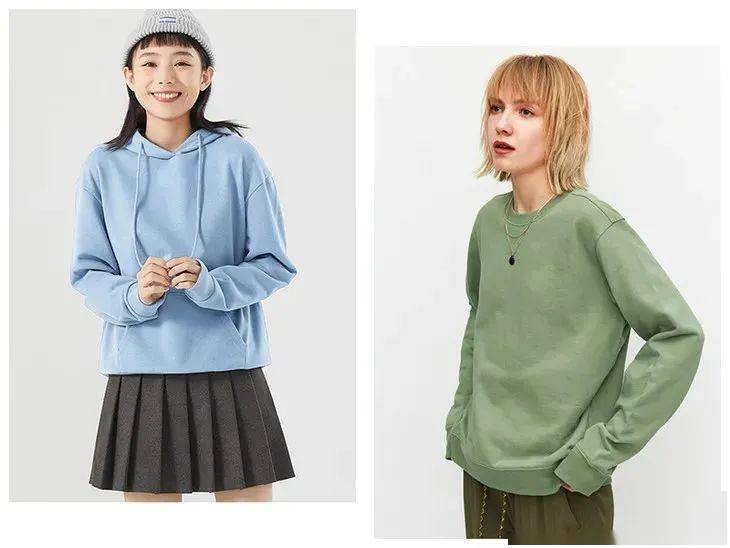 男女 这件新疆棉卫衣，软糯舒适，九种高级色，美遍春秋冬
