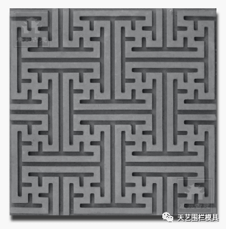 "卍,卐"字纹是中国传统吉祥纹样之一,图形简约,清秀,并且有着多样的